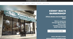 Desktop Screenshot of kennymacsbarbershop.com